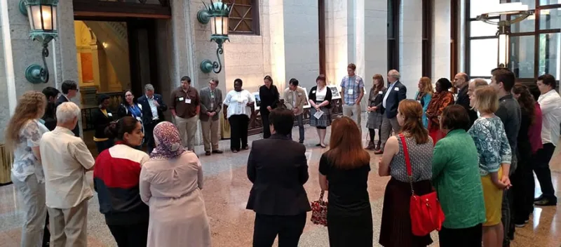 An image of the International Conference on Conflict Resolution Education.